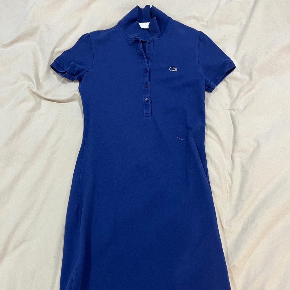 Blue Lacoste Dress S